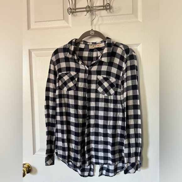 Ruff Hewn Tops - Ruff Hewn Plaid Button Up